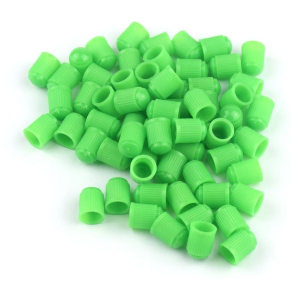 1/2/3/5 100x Plast Bil Cykel Motorcykel Lastbil hjul Däck Ventil Green 10mm 1Set