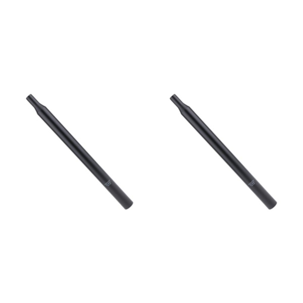 1/2/3 Folding Bike Sadelstolpe Lättvikt För Cykelstolpssits Black 34.9x450mm 2PCS