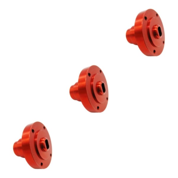 1/2/3/5 aluminium Diff direktaxel Diff- case för 1/10 AXIAL SCX10 Red 3Set