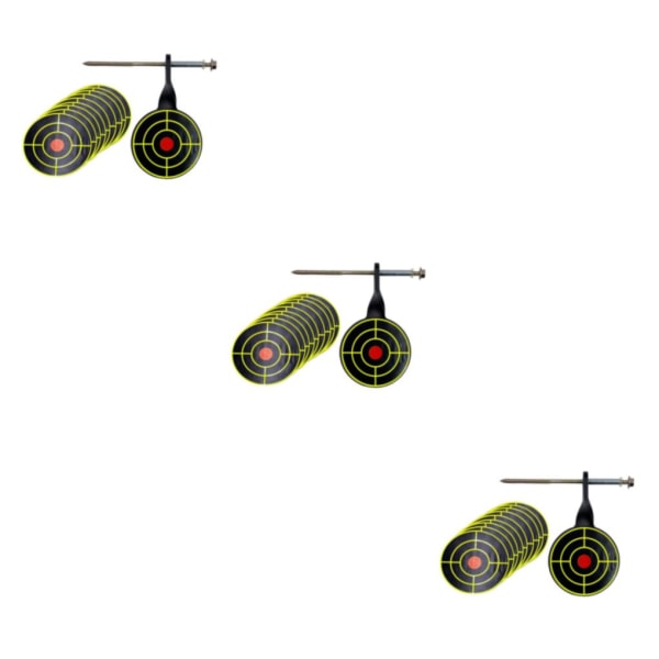 1/2/3/5 Metal Practice Target 5mm Tree Standing Target Rotary 3Set