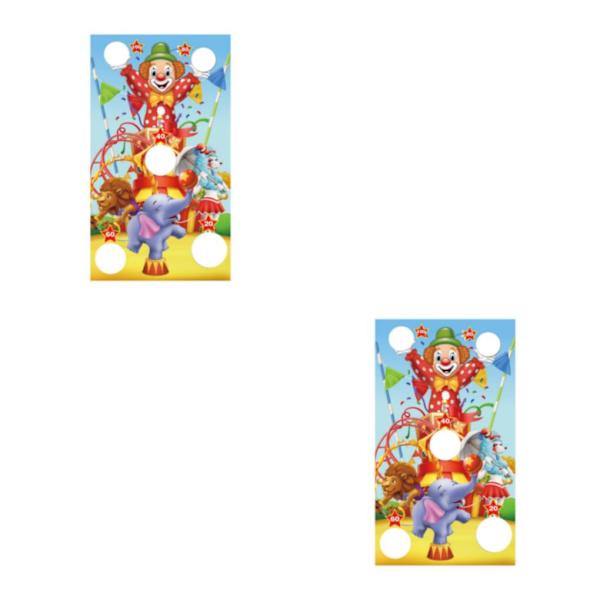 1/2/3 Återanvändbara speluppsättningar Banner Friends Interaction Toss Game Style B 2Set