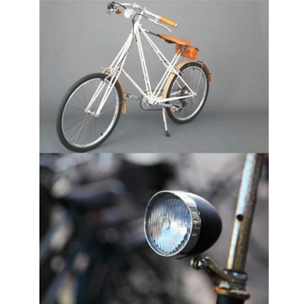 1/2/3 Bike Light Set, Super Bright 3 LED För Cykelfront Silver 9.5 x 7cm 1Set