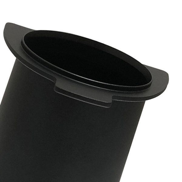 Kaffedoseringskopp Pulvermatardel för 54mm För Espresso Black 7x8cm