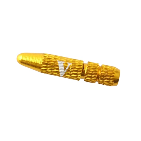 1/2/3/5 Bike Cable End Cap För Bicycle Ends Crimps Ferrules Shifter Golden 18.4x3.7mm 1Set