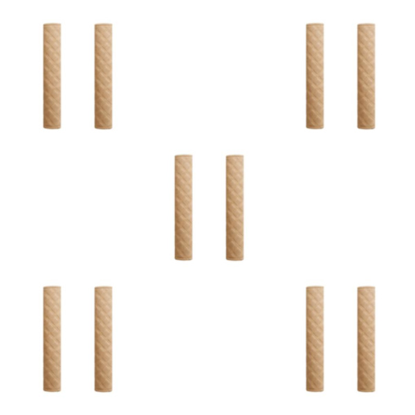 1/2/3/5 2 stycken Supermjuka, mjuka bilkåpor Ingen blekning Ingen fällning beige 33CM 5Set
