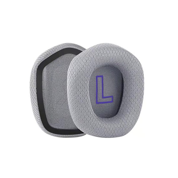 1/2/3/5 Öronkuddar Kudde Hörselskydd Andas Gamer Gray Ear Pads 5PCS