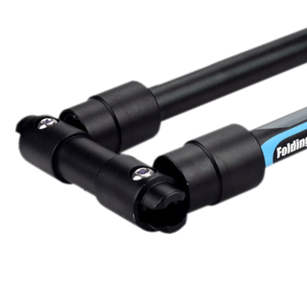 Folding Handlebar Racing För Cykelskoter Flat Handle Bar Blue 660mm