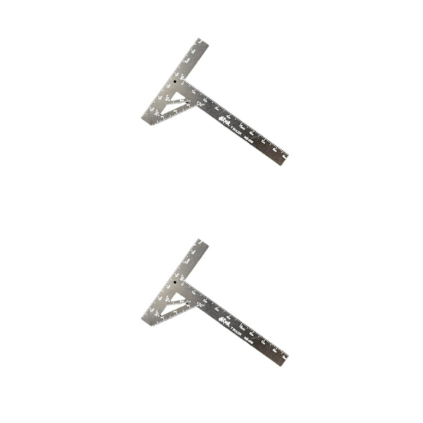 1/2 Hobby Model Transform T-formad linjal uppgradering med ritsad linje 2Set