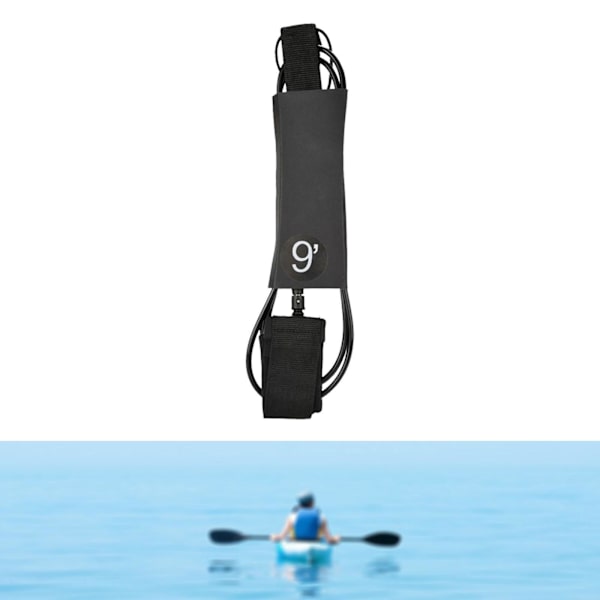 Benrep Paddleboard 7mm tjock fotrep Tether Shortboard 9ft