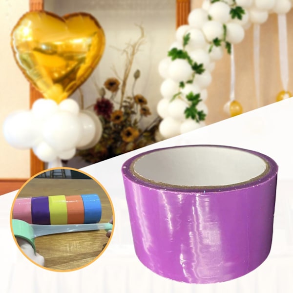 1/2 Sticky Ball Tape Pedagogiska leksaker Spel 30M Längd Scrapbook Purple 6 x 10meters 1Set