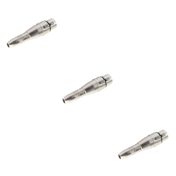 1/2/3 3 Pin XLR Hona till Hona För Jack Plug Audio Adapter 3Set