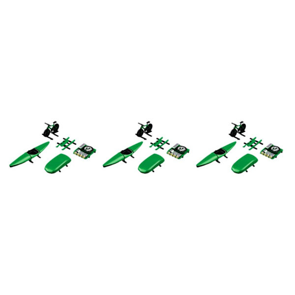 1/2/3/5 5st Professionell modell bildelar ersättning för 1/64 Green 3Set