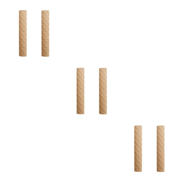 1/2/3/5 2 stycken Supermjuka, mjuka bilkåpor Ingen blekning Ingen fällning beige 33CM 3Set