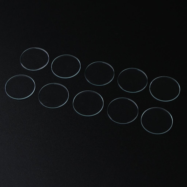 1/2/3/5 10 st 1 mm tjock platt watch Byt ut del Clear 24.5 1Set