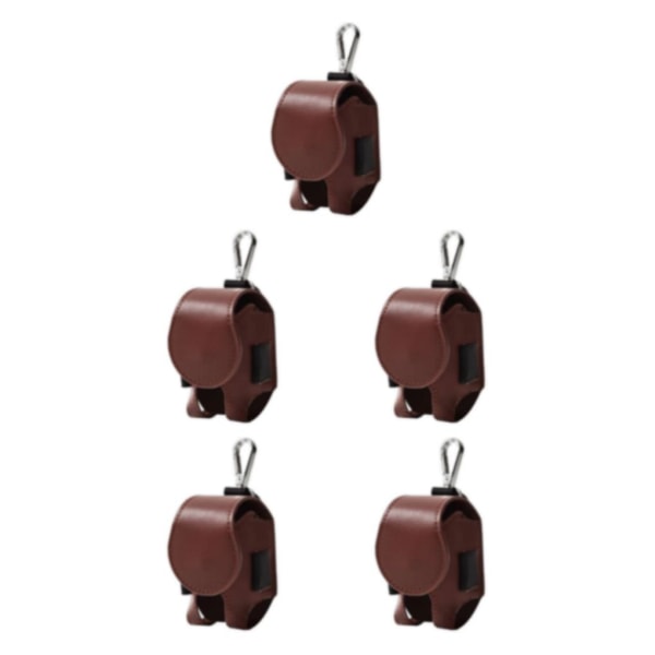 1/2/3/5 För Golfboll Bärväska Liten Bärbar Vattentät För Upgrade Brown 5Set