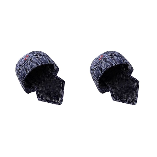 1/2/3 Svetsskyddsmössa Cap Halsduk Flamskyddad bomull 2Set