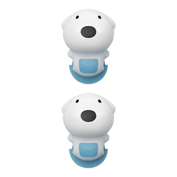 1/2/3 Söt Baby Safety Lock Stopper Baby Safety Protection blue puppy 6.5x8.9cm 2Set