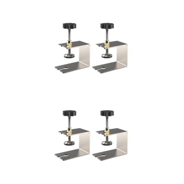 1/2/3 2x Träbearbetningsklämma i rostfritt stål Fäst stabilt fäste Type 2 2PCS