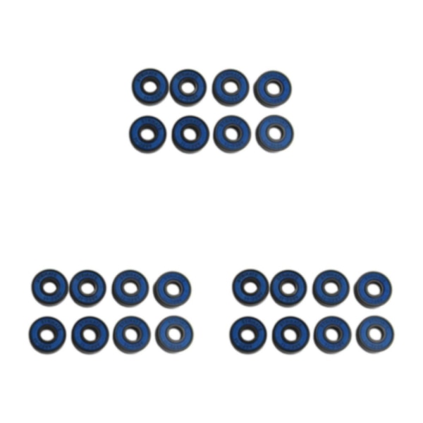1/2/3/5 8st Skateboardlager 8mm Precision Storlek ABEC-11 för Blue 22mm 3Set