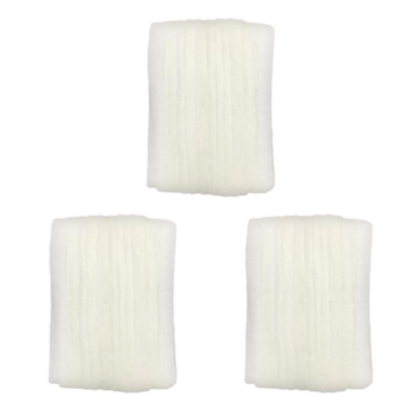 1/3/5 Löslig Pva Mesh Bait Storage Bag Tackleutrustning White 44mm 3Set