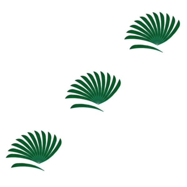 1/2/3/5 12 stycken För Bågskytte Jaktfjäder Fletching Right Dark Green 3Set