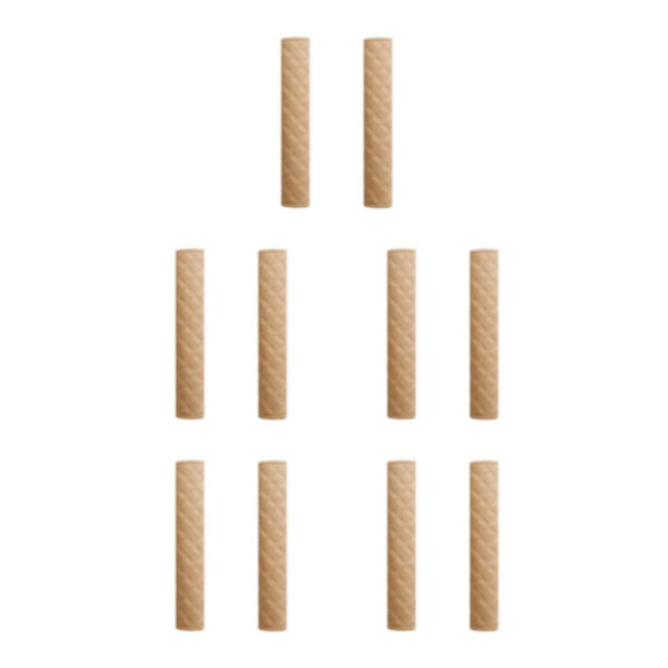1/2/3/5 2 stycken Supermjuka, mjuka bilkåpor Ingen blekning Ingen fällning beige 33CM 5Set
