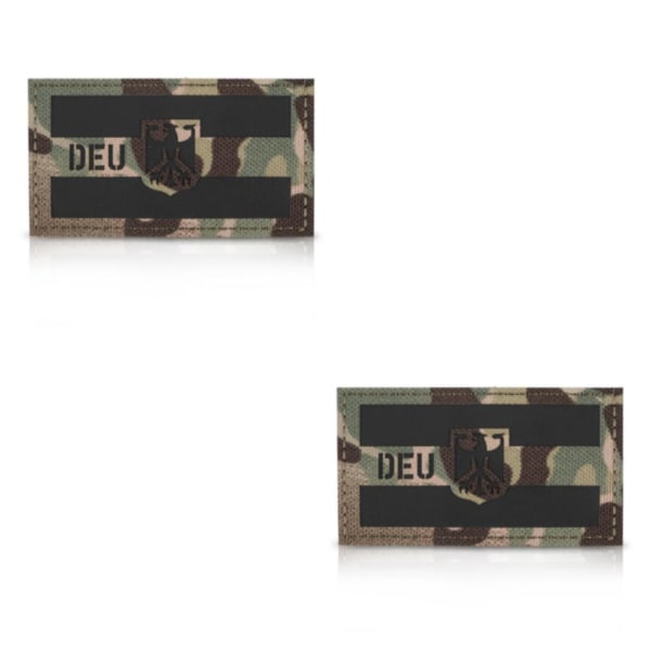 1/2/3/5 Nylon reflekterande märkeshållare Utsökt hantverk bred M00189-2 2Set