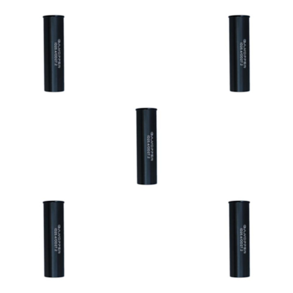 1/2/3/5 Sadelstolpe i aluminiumlegering 100 mm lång ombyggnad 25.4 to 27.2 5PCS