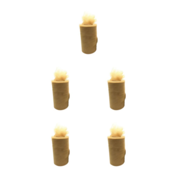1/2/3/5 White Roll handled Tyll Coil Hållbar och pålitlig bröllop gold 5Set
