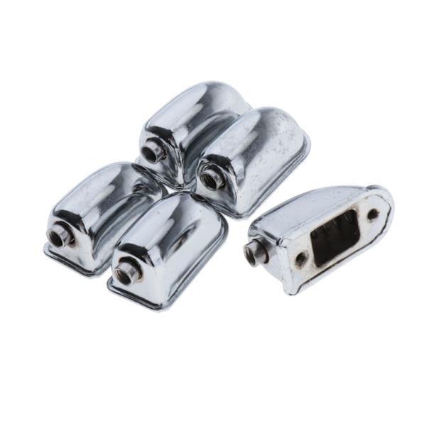 1/3 5 stycken Änd Tom Drum Snare Trumma Lugs Rostfritt stål 1Set