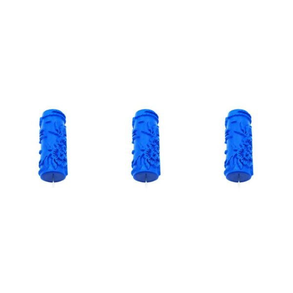 1/2/3 5' präglat mönster färgrulle DIY väggmålningskantskärare Blue Type 075 3Set