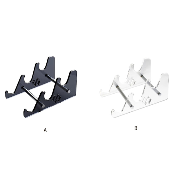 1/2/3/5 förvaring och displayställ för mekaniskt tangentbord Enkelt black 1Set