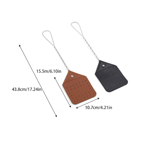 1/3/5 bärbar läderbuggsmättare för effektivt förebyggande brown 1 Pc