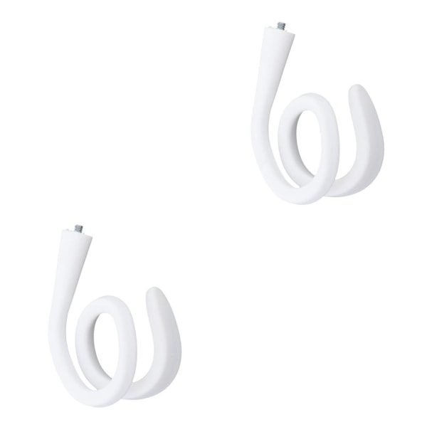 1/2 Flexibel För Twist Mount Hållare för Owlet Baby Secure och White 2PCS