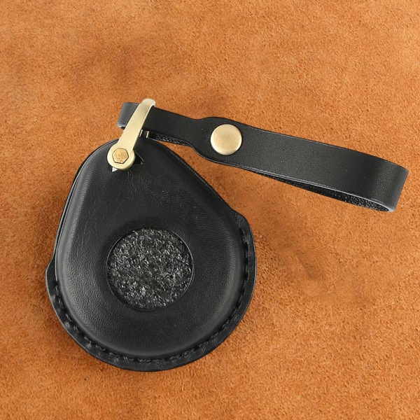 1/2/3/5 cover PU-läder Söt passform för motorcykelpojkvän Black 5Set