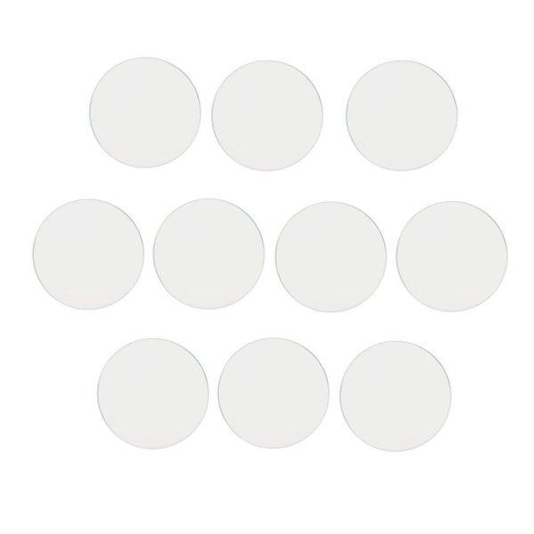 1/2/3/5 10 st 1 mm tjock platt watch Byt ut del Clear 21.5 1Set