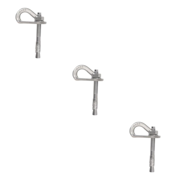 1/2/3 Heavy Duty Klätterhängare och För Bolt för utomhusbruk 3Set