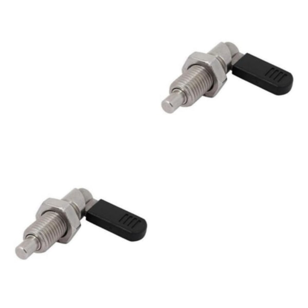 1/2/3/5 1x Indexeringskolvar L Typ Rostfria Låsbultar Fin Silver M20-10 2Set