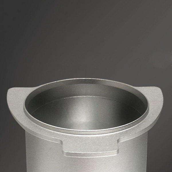 Kaffedoseringskopp Pulvermatardel för 54mm För Espresso Silver 7x8cm