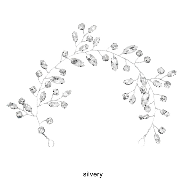 1/2/3/5 Elegant bröllopshårkammar gjorda av legering Inte lätt att silver 1 Pc