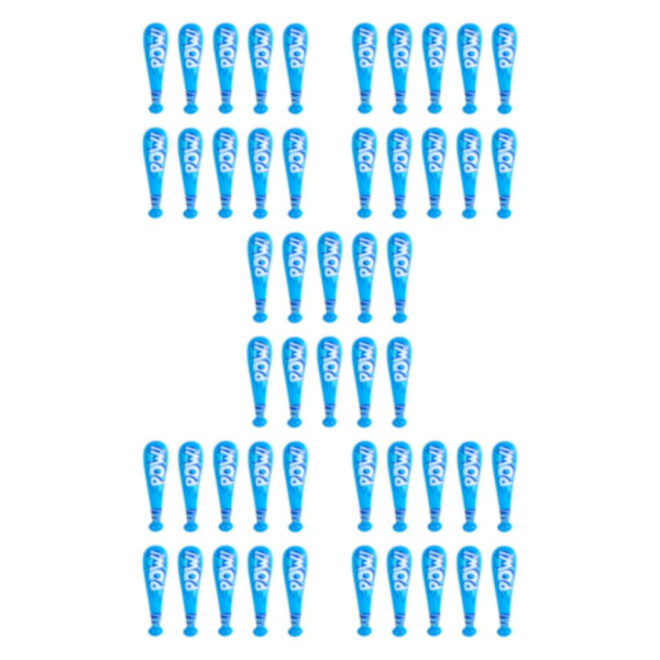 1/2/3/5 10-påse uppblåsbar baseboll - leksaker för barn och roliga spel Sky Blue 5PCS