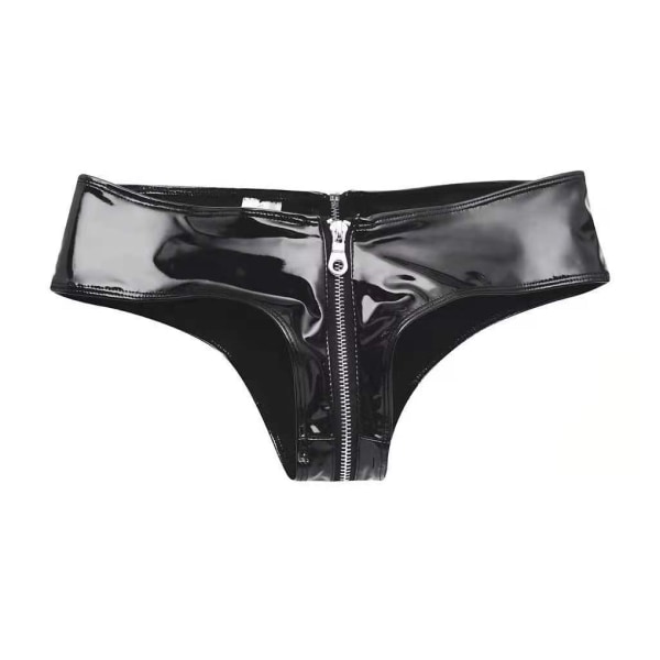 1/2/3/5 Underkläder Butt Briefs Front Open Sexig Nattklubb Tvättbar Black/XL 1 Pc