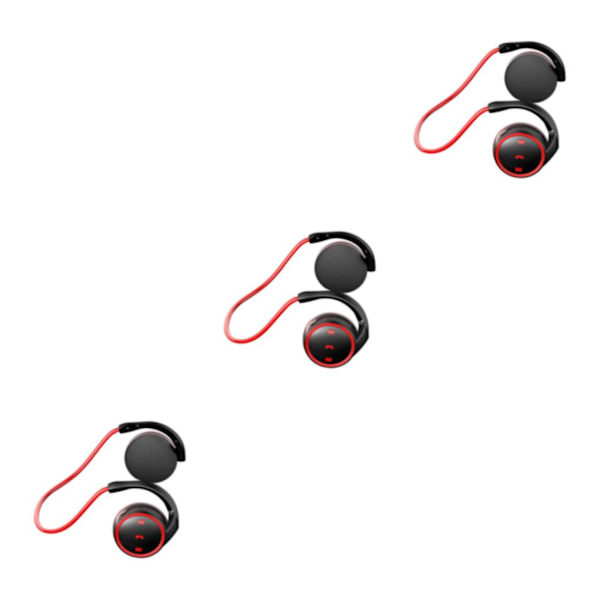 1/2/3 Bluetooth 5.0 Hörlurar Hörlurar HD-samtal DSP-brus Black Red Box size: 125x100x30mm 3Set