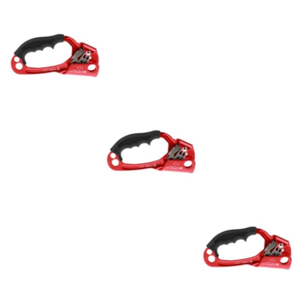 1/2/3/5 Utomhussport Bergsklättring Hand Ascender Device För Red Left Hand 22x8.6cm 3Set