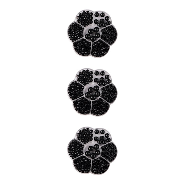 1/2/3/5 1150 stycken DIY-pärlpärlor för att göra vackra smycken black 3PCS