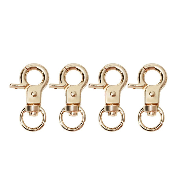 1/2/3/5 4 st zinklegering hummerklospänne Swivel Trigger Clips Golden 30mm 1Set