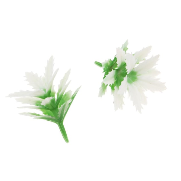 1/2/3/5 50st Model Weeds for Architecture Train Railway Wargame White 1Set