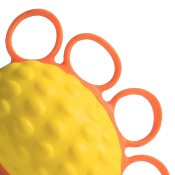 1/2/3 Hand Grip Ball Finger Force Training Oval för äldre with five finger 1Set