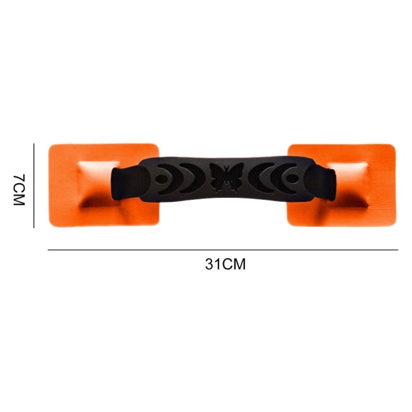 1/2/3/5 PVC- nylon Armstödsgrepp för uppblåsbar kajak Orange 31x7CM 1Set