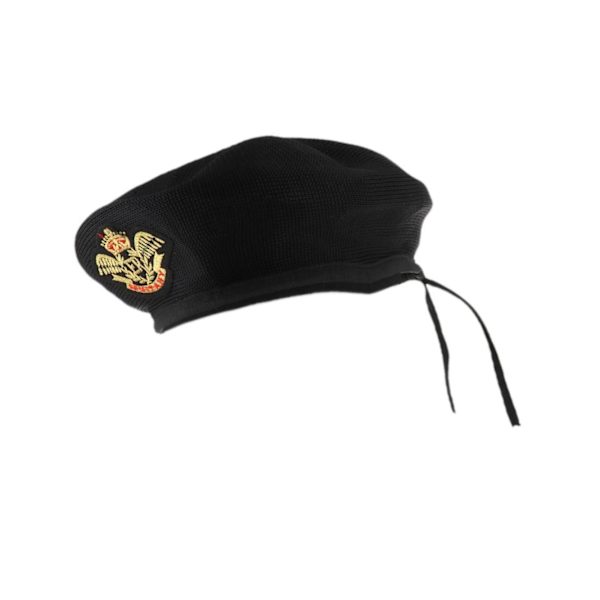 1/2/3 Sjömansmössa Stickad Mesh För Baskermössa Navy Mariner Cap Black Eagle 56cm 1Set